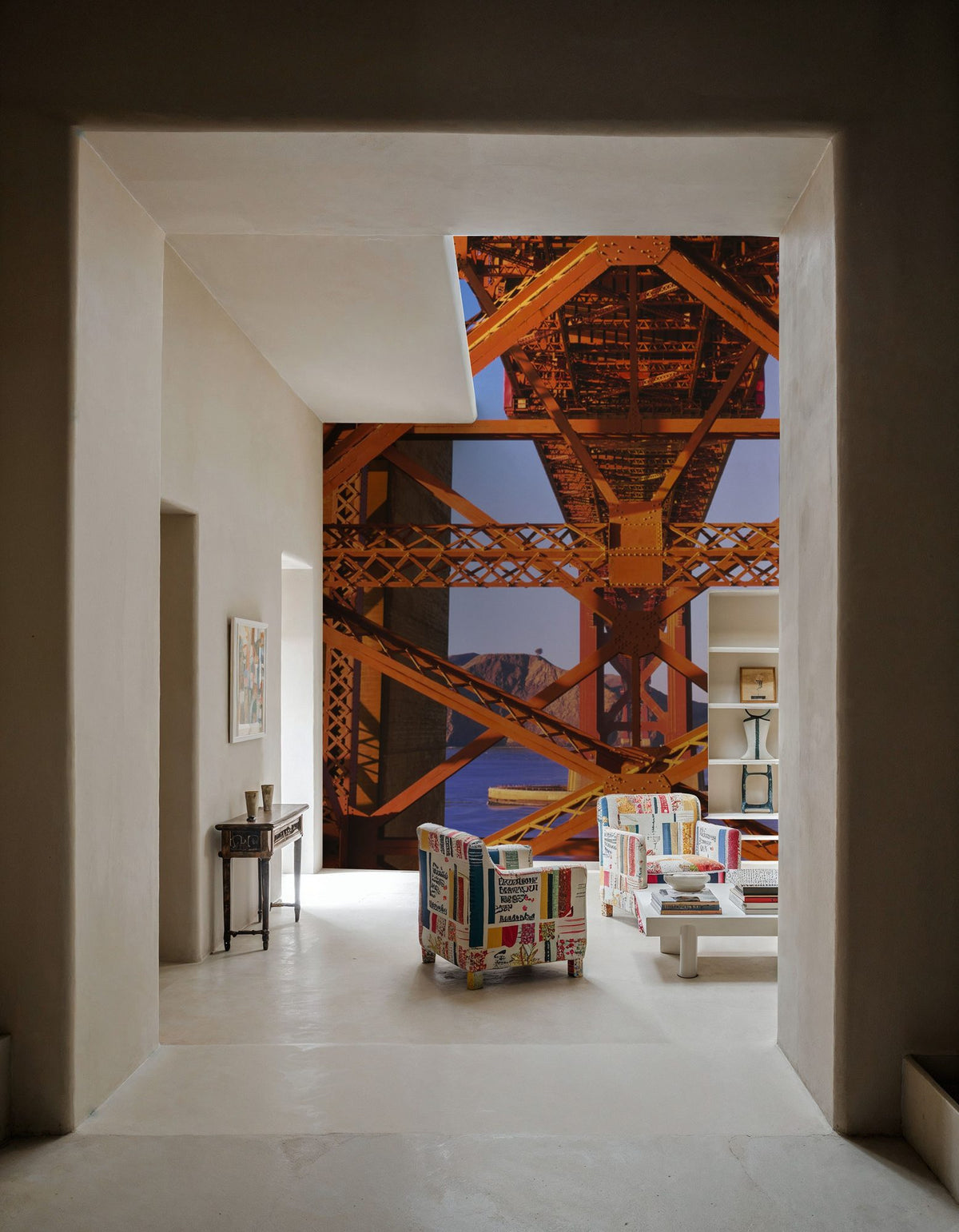 Sunset Truss Mural Wallpaper - room preview 06