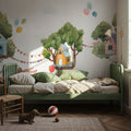 Treehouse Carnival Mural Wallpaper - room preview 06