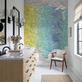 US Map Detailed - Jude Mural Wallpaper - room preview 06