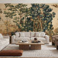 Enchanted Grove Tapestry, Rich Mural Wallpaper - room preview 06