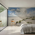 Kniepsand Beach Mural Wallpaper - room preview 06