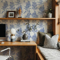 Jungle Toile Mural Wallpaper - room preview 06