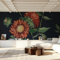 Botanical Beauty I Jewel Mural Wallpaper - room preview 06