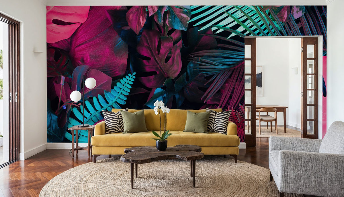 Savage Jungle Mural Wallpaper - room preview 06