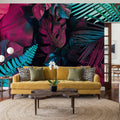 Savage Jungle Mural Wallpaper - room preview 06
