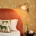 White Tulips Mural Wallpaper - room preview 06