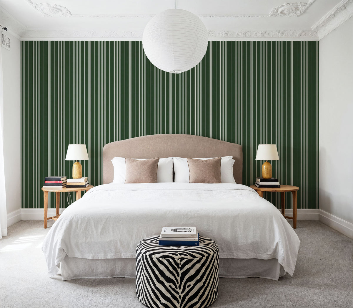 Andover Pine Mural Wallpaper - room preview 06
