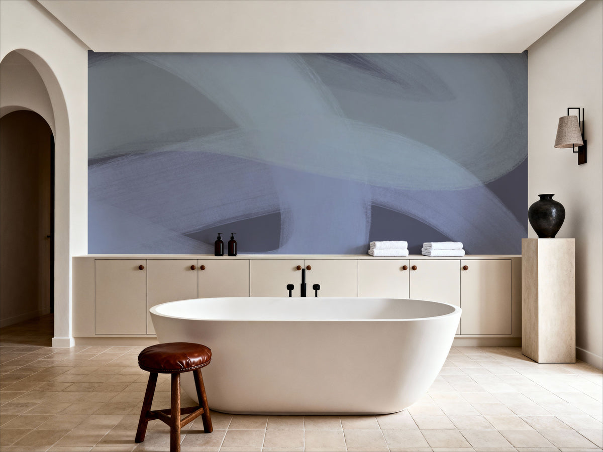Modern Abstract 16 Mural Wallpaper - room preview 06