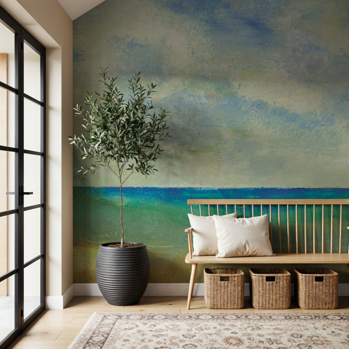 Shore I Mural Wallpaper - room preview 06