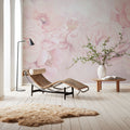 Transcendent Peony, Dusty Pink Mural Wallpaper - room preview 06