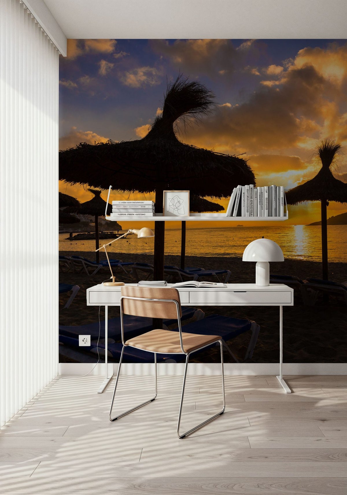 Magaluf Sunrise Mural Wallpaper - room preview 06