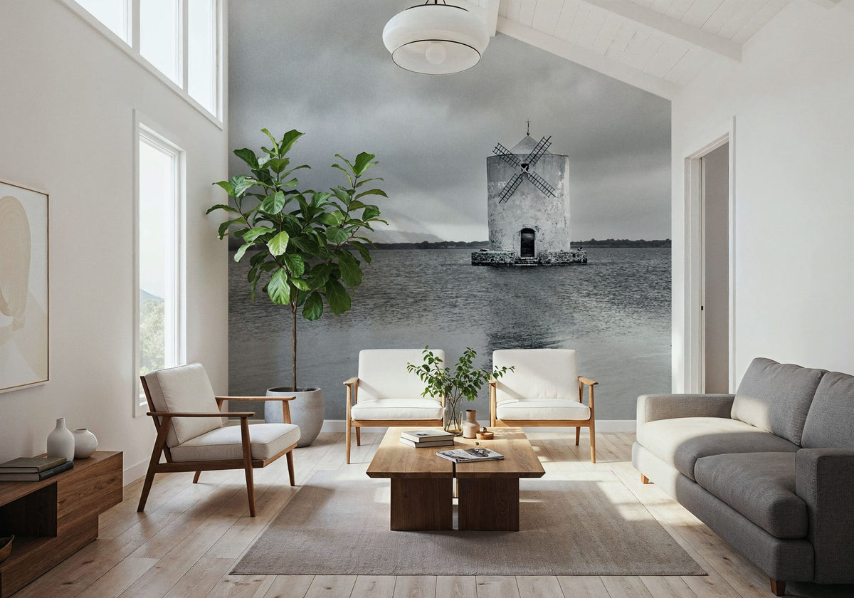 Windmill Island Mural Wallpaper - room preview 06