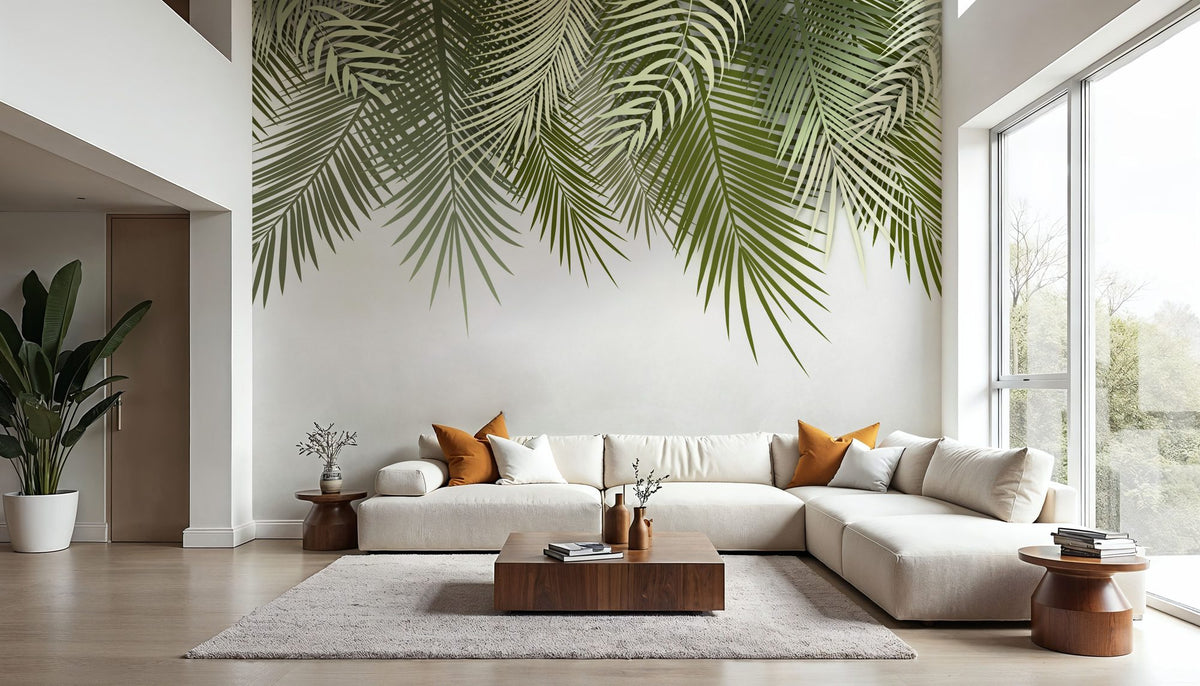 Home Grown Palms Mural Wallpaper - room preview 06