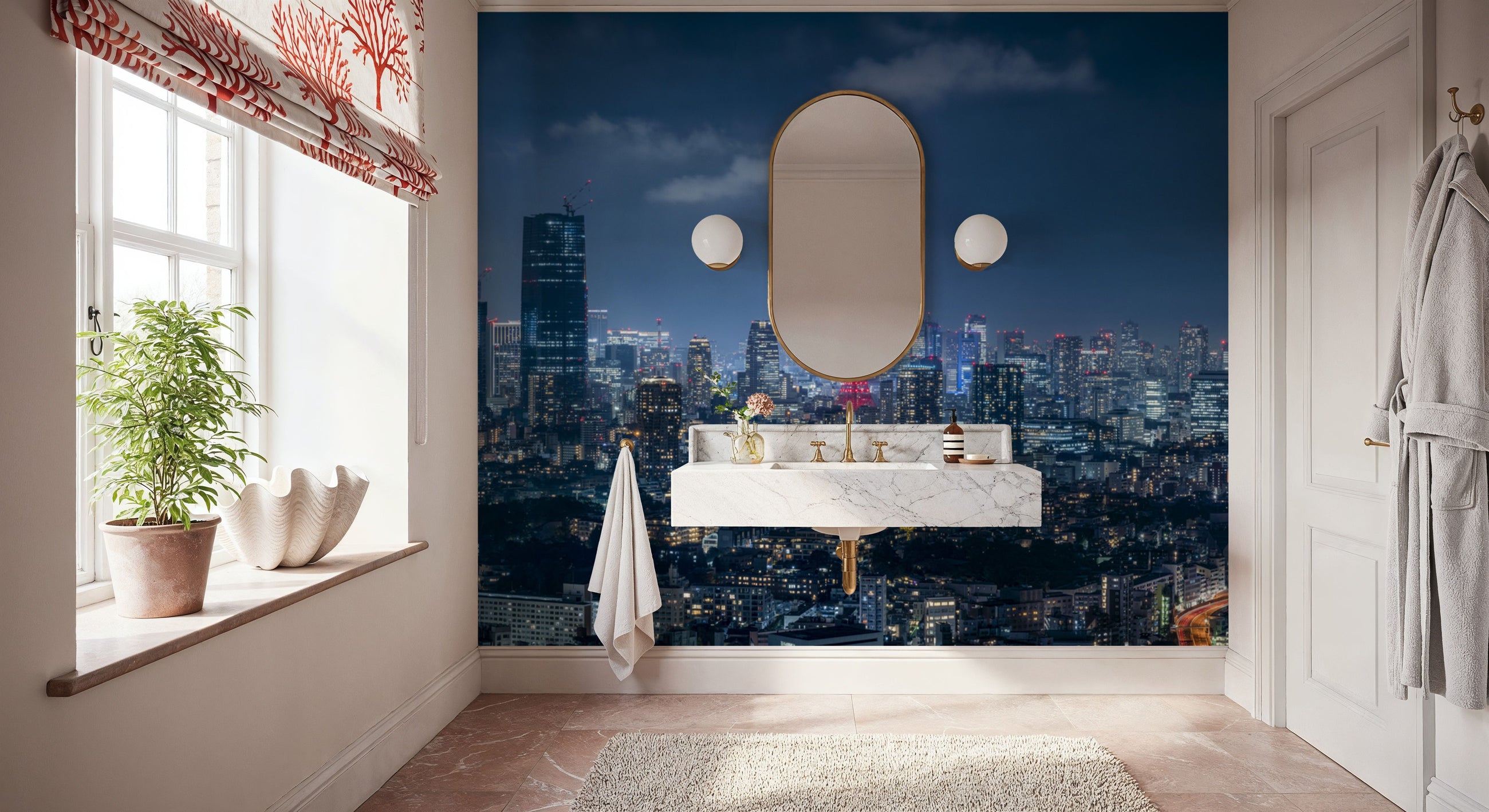 Tokyo Nights Mural Wallpaper