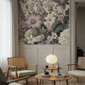 Dahlia Days, Lavender Mural Wallpaper - room preview 06
