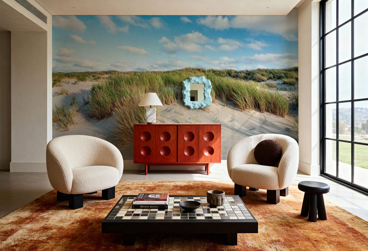 Beach Dunes Mural Wallpaper - room preview 06