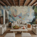 Peony I Mural Wallpaper - room preview 06