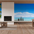 Tropical Beach, Bora Bora Mural Wallpaper - room preview 06