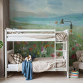 Field of Flowers Mural Wallpaper - room preview 06