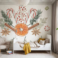 Winter Warmth VII Mural Wallpaper - room preview 06