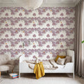 The Key to the Forest, Pink Mural Wallpaper - room preview 06