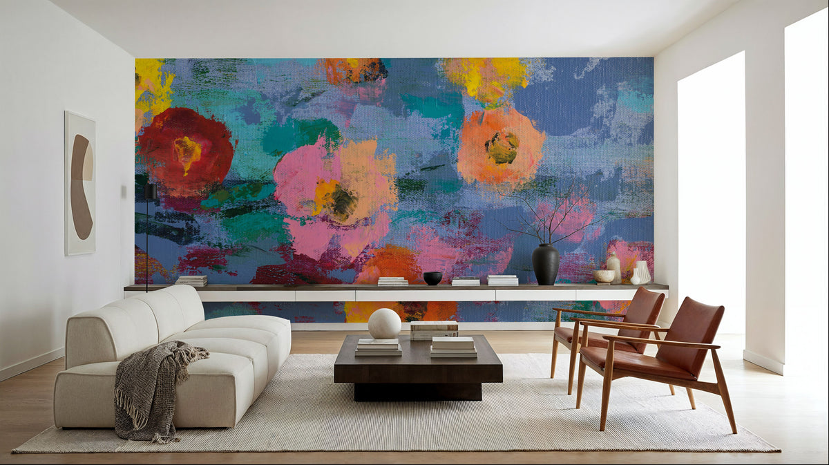 May Floral II Mural Wallpaper - room preview 06