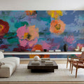 May Floral II Mural Wallpaper - room preview 06