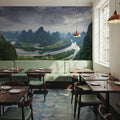 Xianggong Mountain Mural Wallpaper - room preview 06