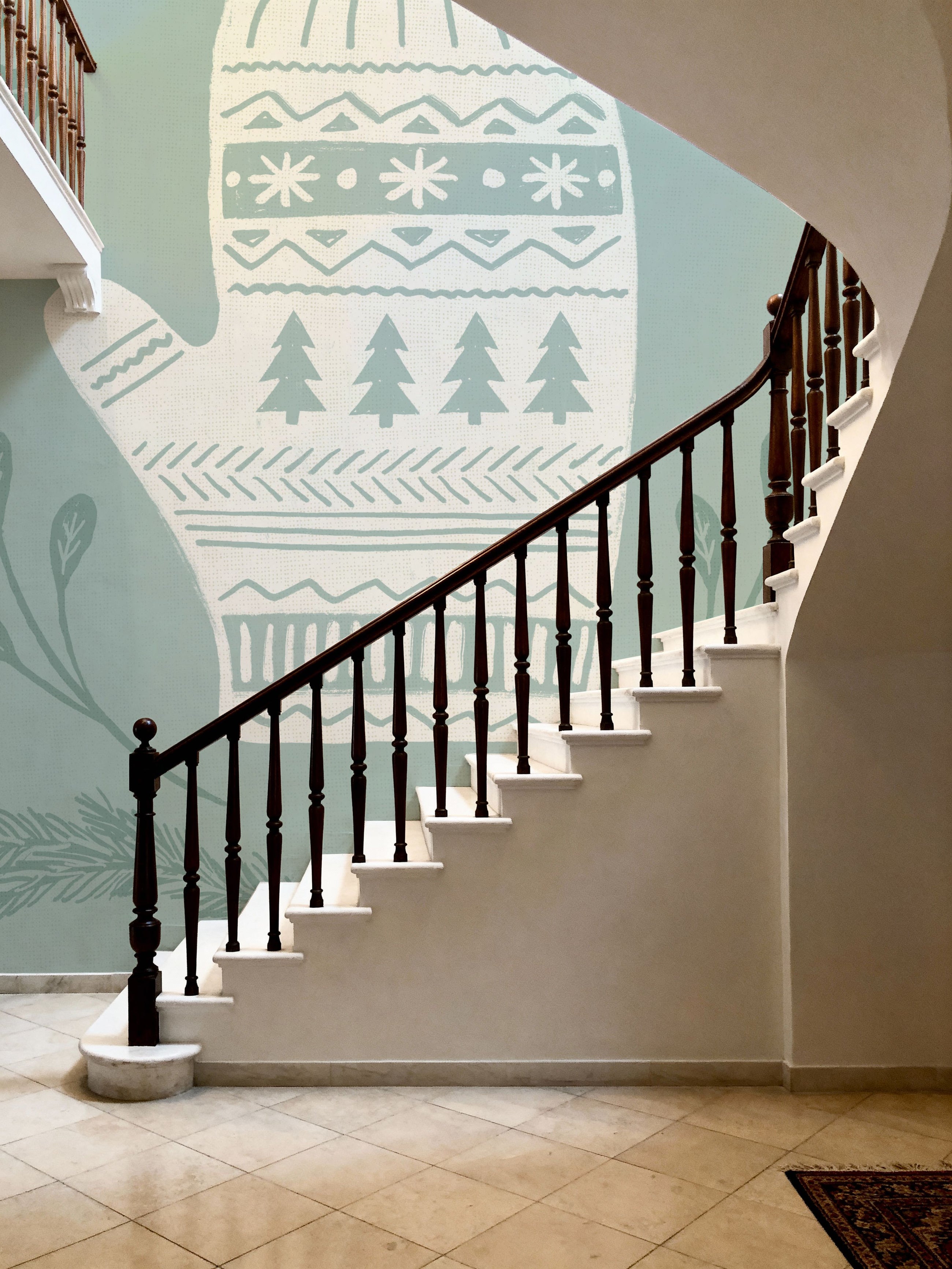 Holiday Form IV Mural Wallpaper