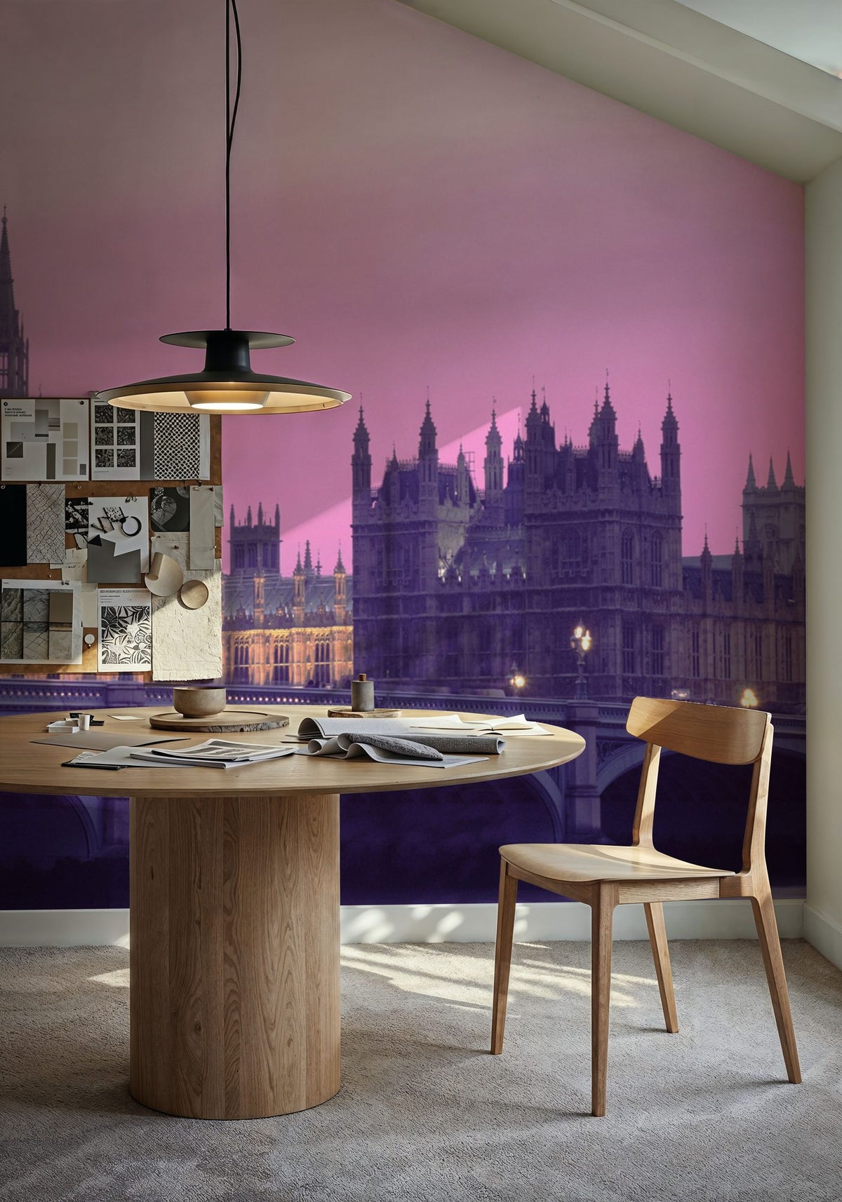 London Twilight Splendor Mural Wallpaper - room preview 06
