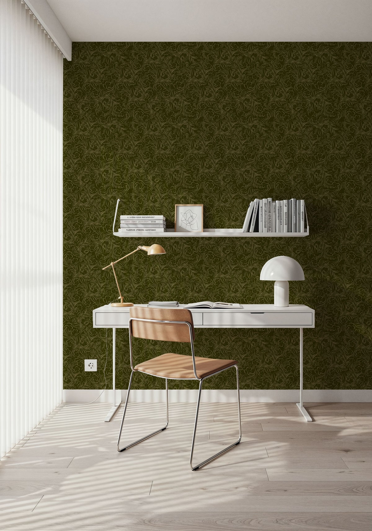 Catch the Breeze, Pine Mural Wallpaper - room preview 06