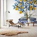 Lemon Tree in Chinoserie Mural Wallpaper - room preview 06