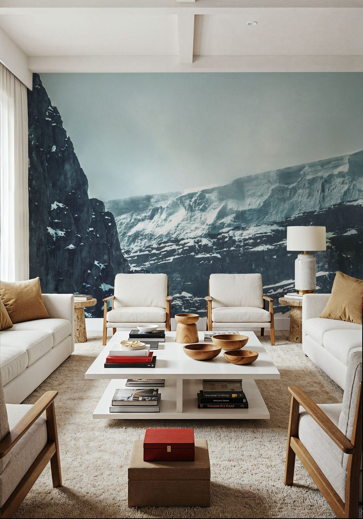 Jasper Mountain Series IV Mural Wallpaper - room preview 06