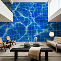 Pool Tiles Mural Wallpaper - room preview 06