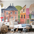 Our Street Mural Wallpaper - room preview 06