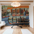 Greetings From Valley City Mural Wallpaper - room preview 06