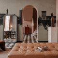 Georgetown Guyana Skyline Concrete Mural Wallpaper - room preview 06
