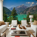 Diablo Lake I Mural Wallpaper - room preview 06