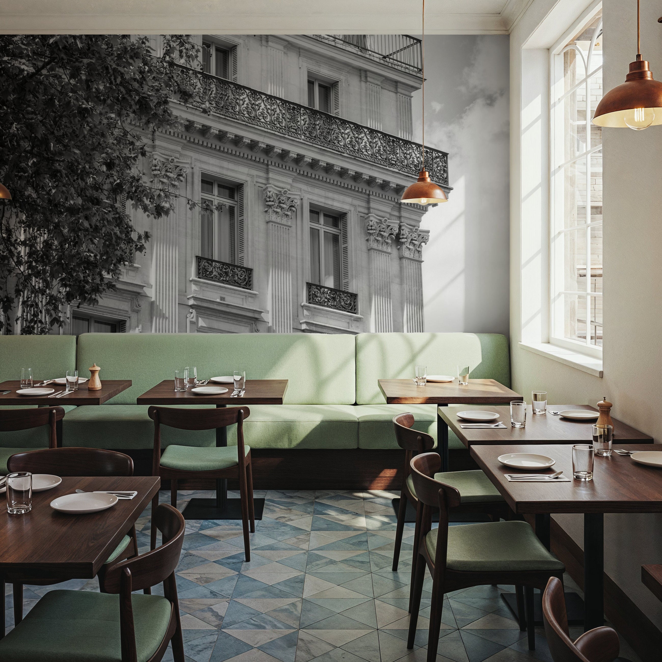 Pretty in Paris III Mural Wallpaper