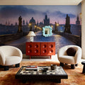 Charles Bridge Prague Mural Wallpaper - room preview 06