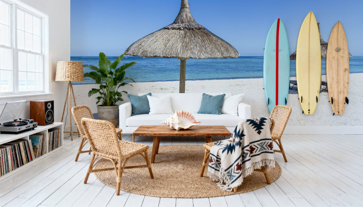 Beach Days Mural Wallpaper - room preview 06