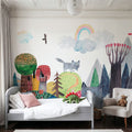 Over the Mountains Mural Wallpaper - room preview 06