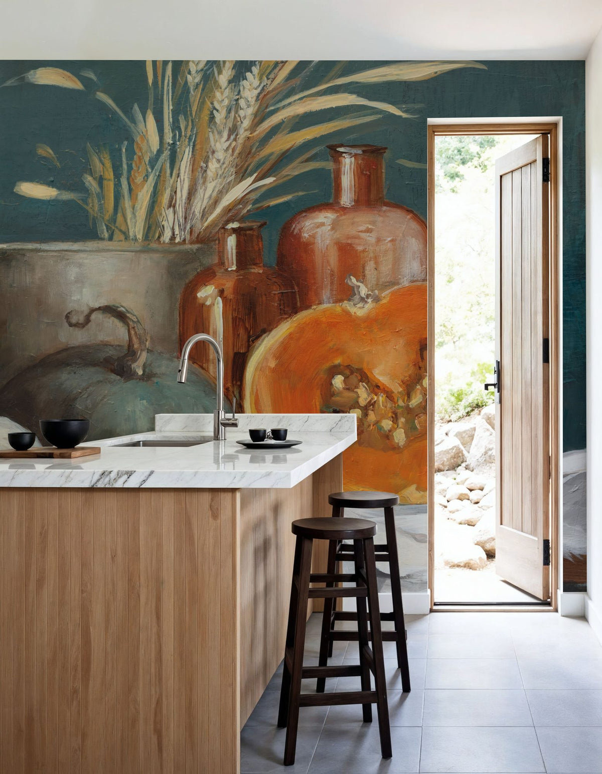 Autumn Still Life Mural Wallpaper - room preview 06