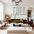 Sunflower Season VI White Mural Wallpaper - room preview 06