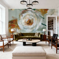 Fall Blossoms Panel IV Mural Wallpaper - room preview 06