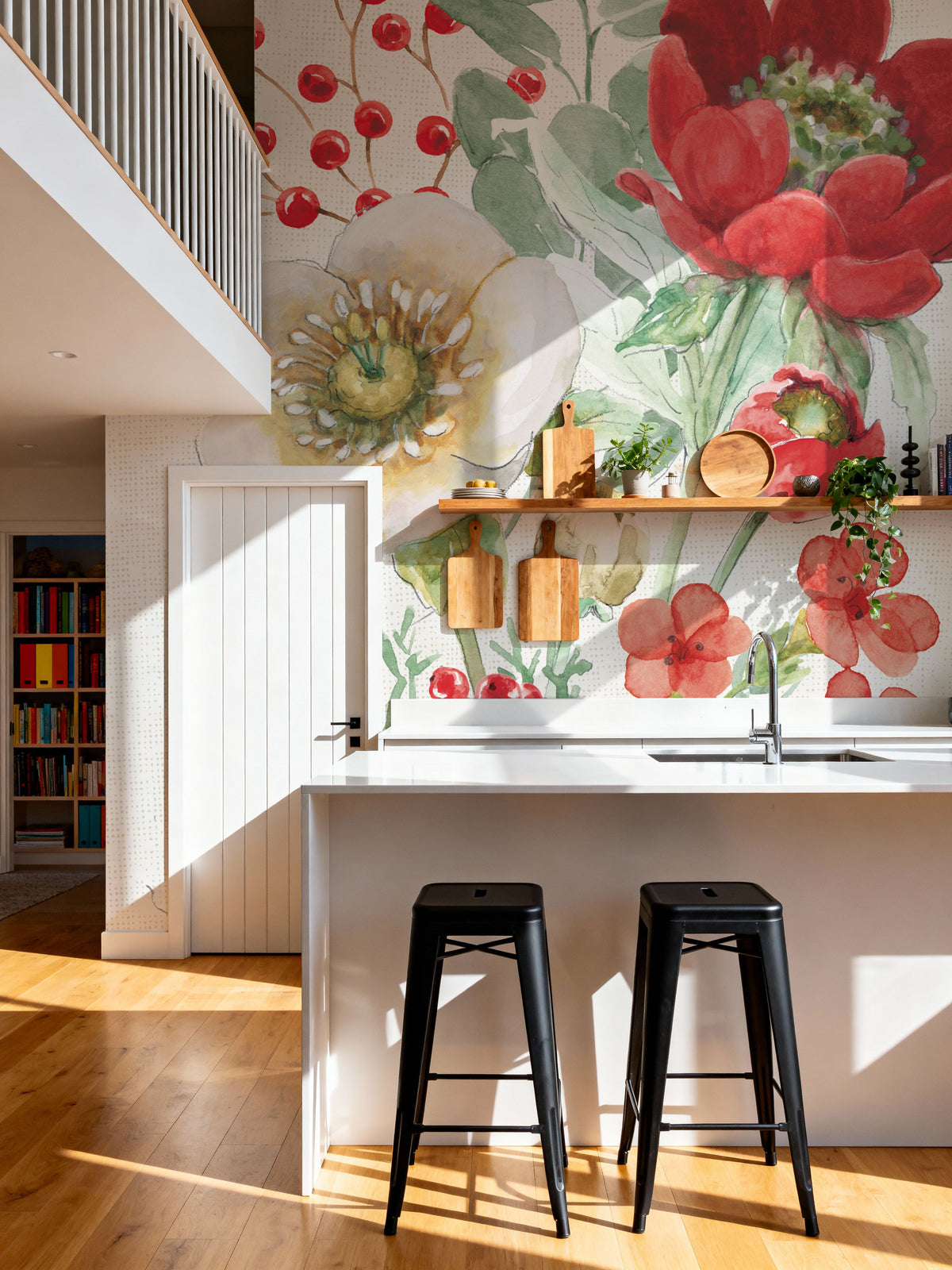 Holiday Traditions III Mural Wallpaper - room preview 06