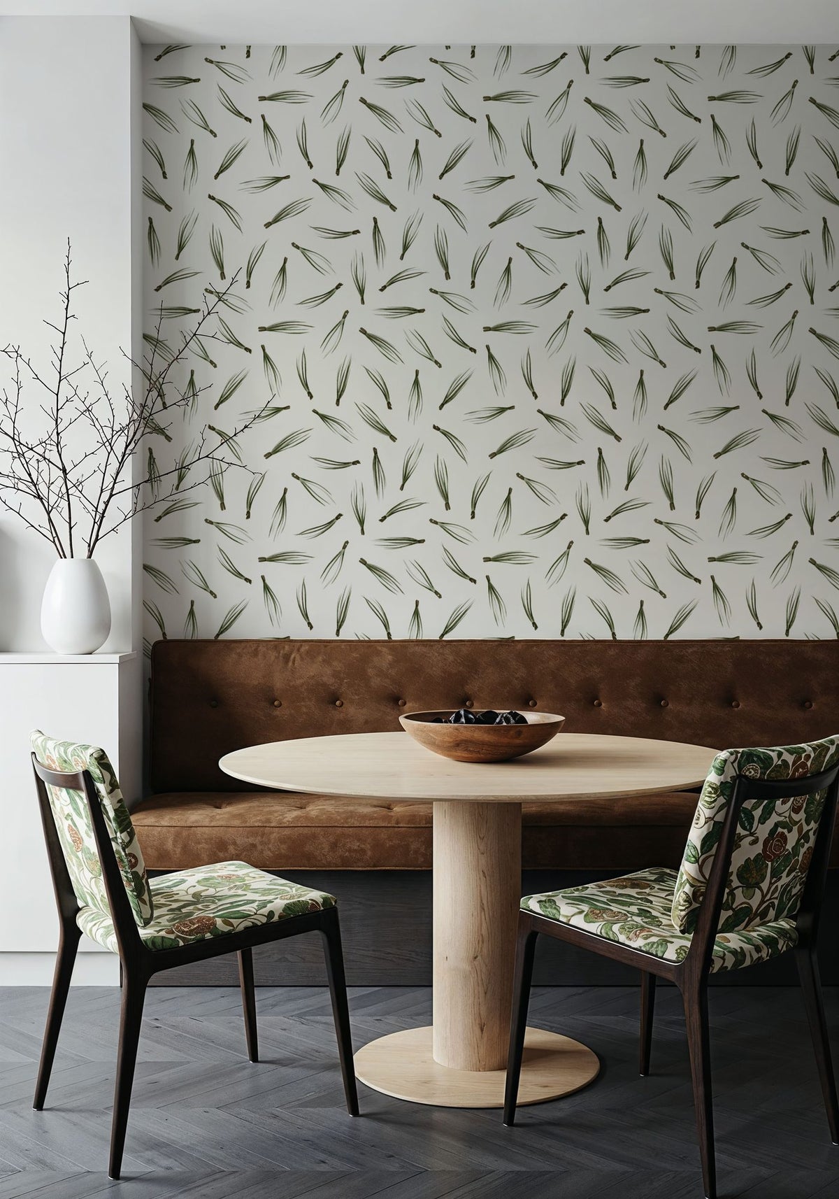Pine Needles Mural Wallpaper - room preview 06