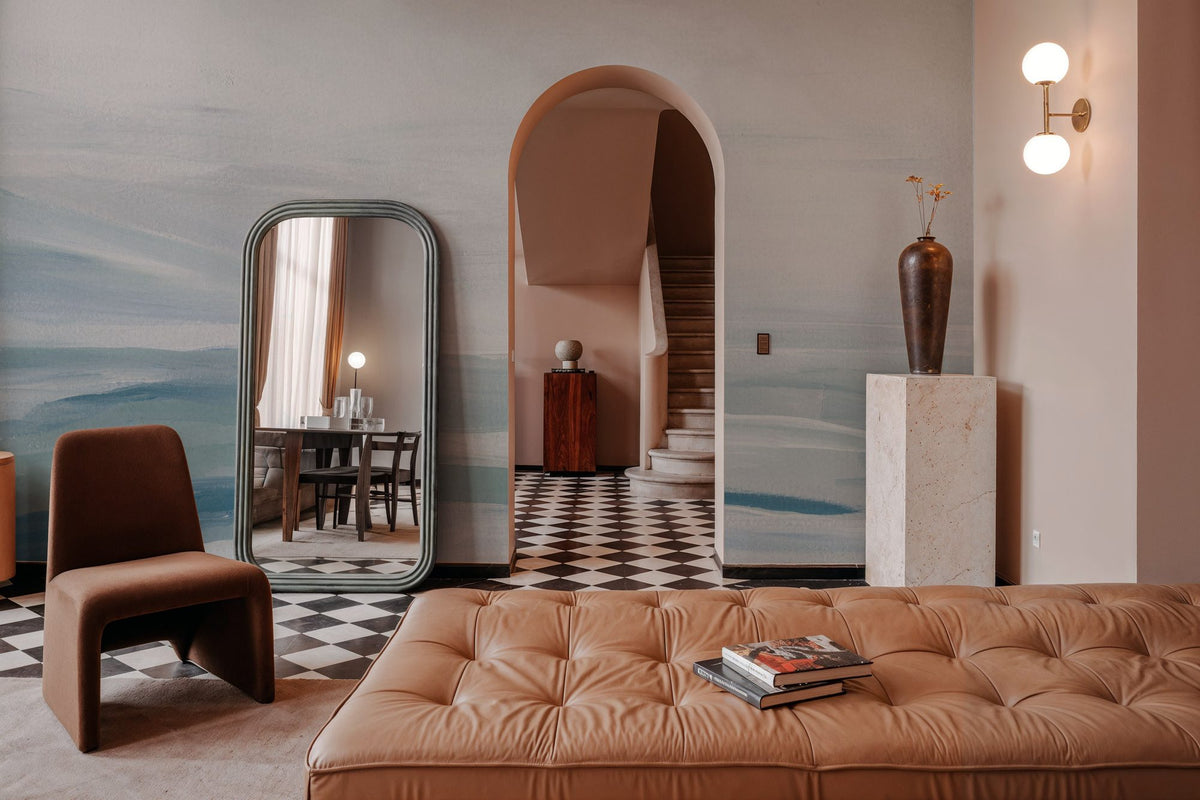 Dreamy Seascape Blue Mural Wallpaper - room preview 06