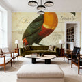 Pretty Bird I Mural Wallpaper - room preview 06
