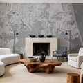 Virginia Beach Grey Mural Wallpaper - room preview 06